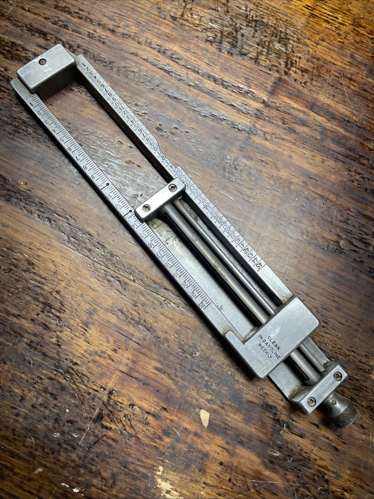 VINTAGE LUDLOW 45 Pica Composing Stick