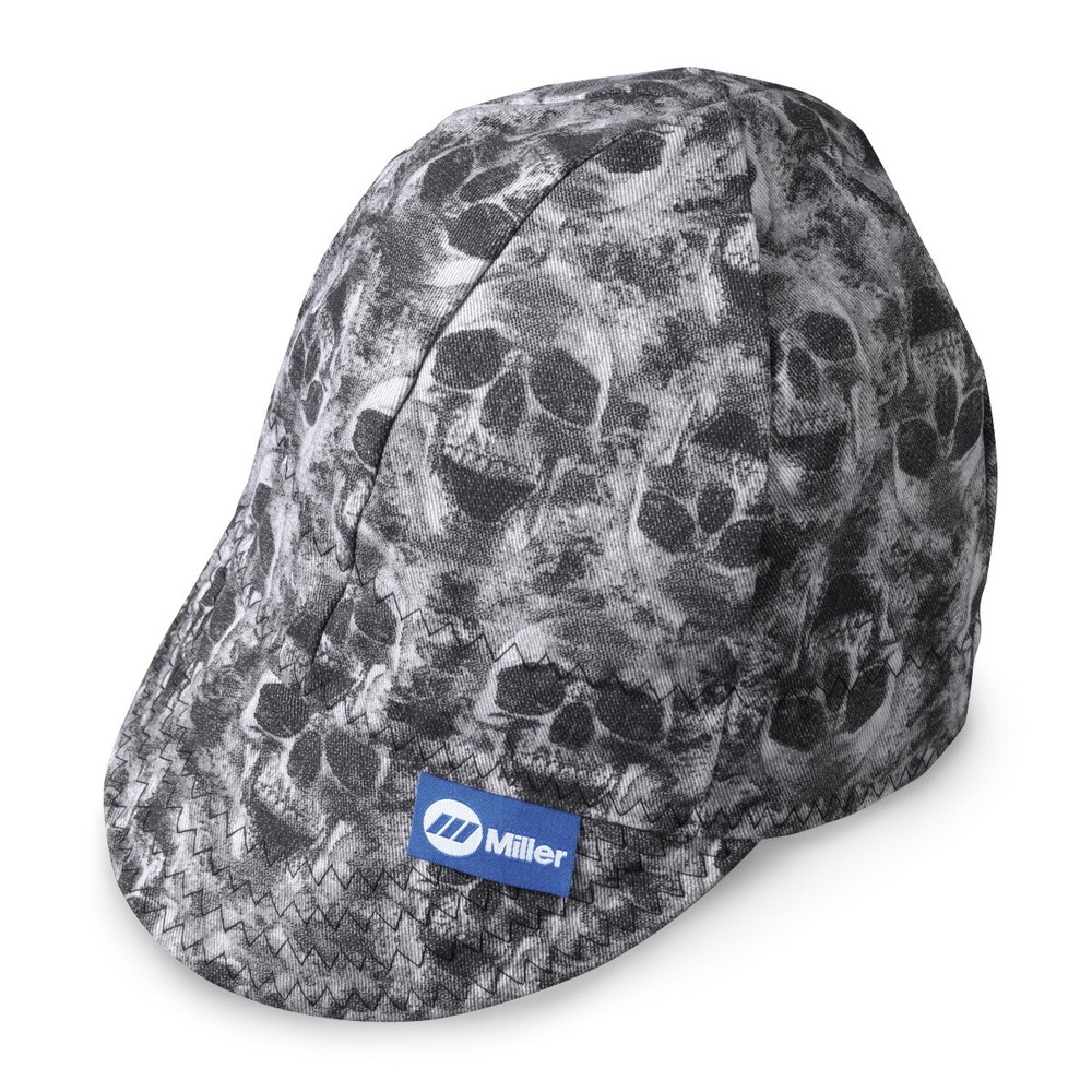 Miller Ghost Skulls 2 Welding Hat Size 7-3/8  (286979)