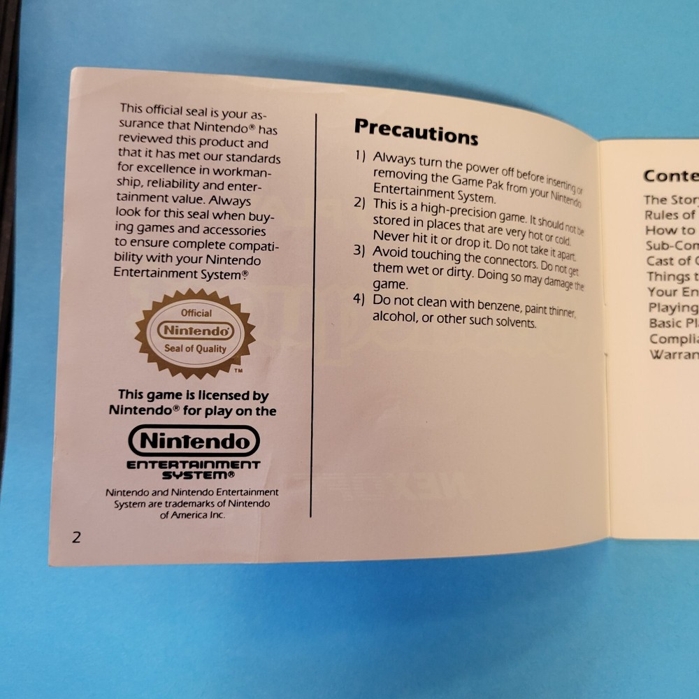 nes castlequest manual