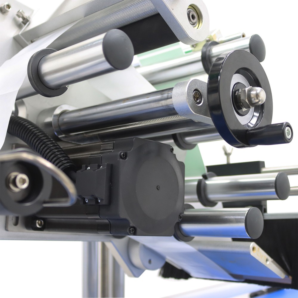 Automatic Flat Labeling Machine Desktop Conveyor Table Plane Label Machine 110V