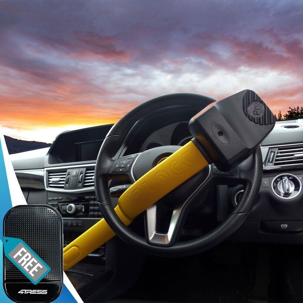 Stoplock Steering Wheel lock Pro Elite Car Van Security Premium Immobiliser.Mat✅