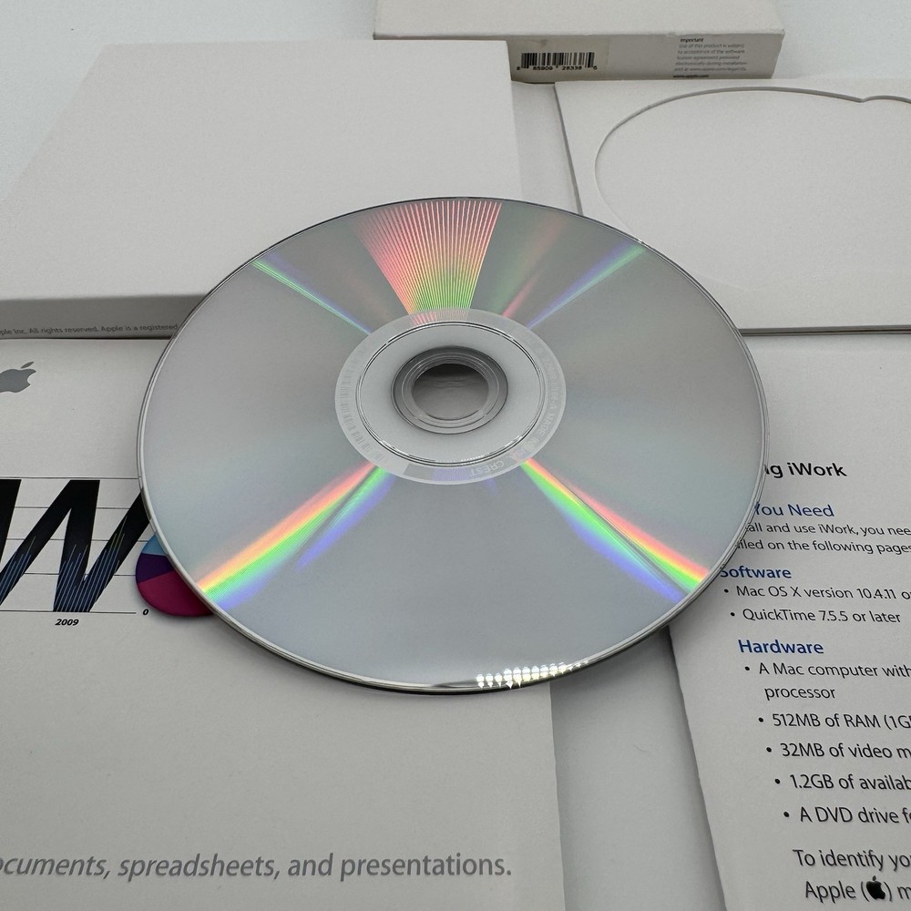 Apple iWork '09 (Retail) - Full Version for Mac MB942Z/A