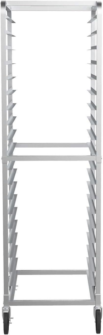 Commercial Sheet Pan Rack 20-Tier, Aluminum Storage Cart for Full Size Pans New