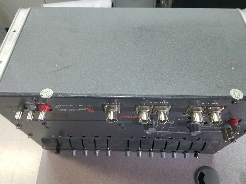 General Radio Type 1615-A Capacitance Bridge