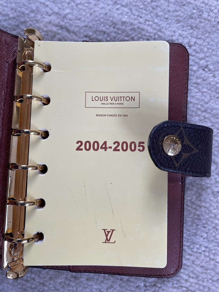 Authentic Louis Vuitton Agenta Pm Address Book Notebook