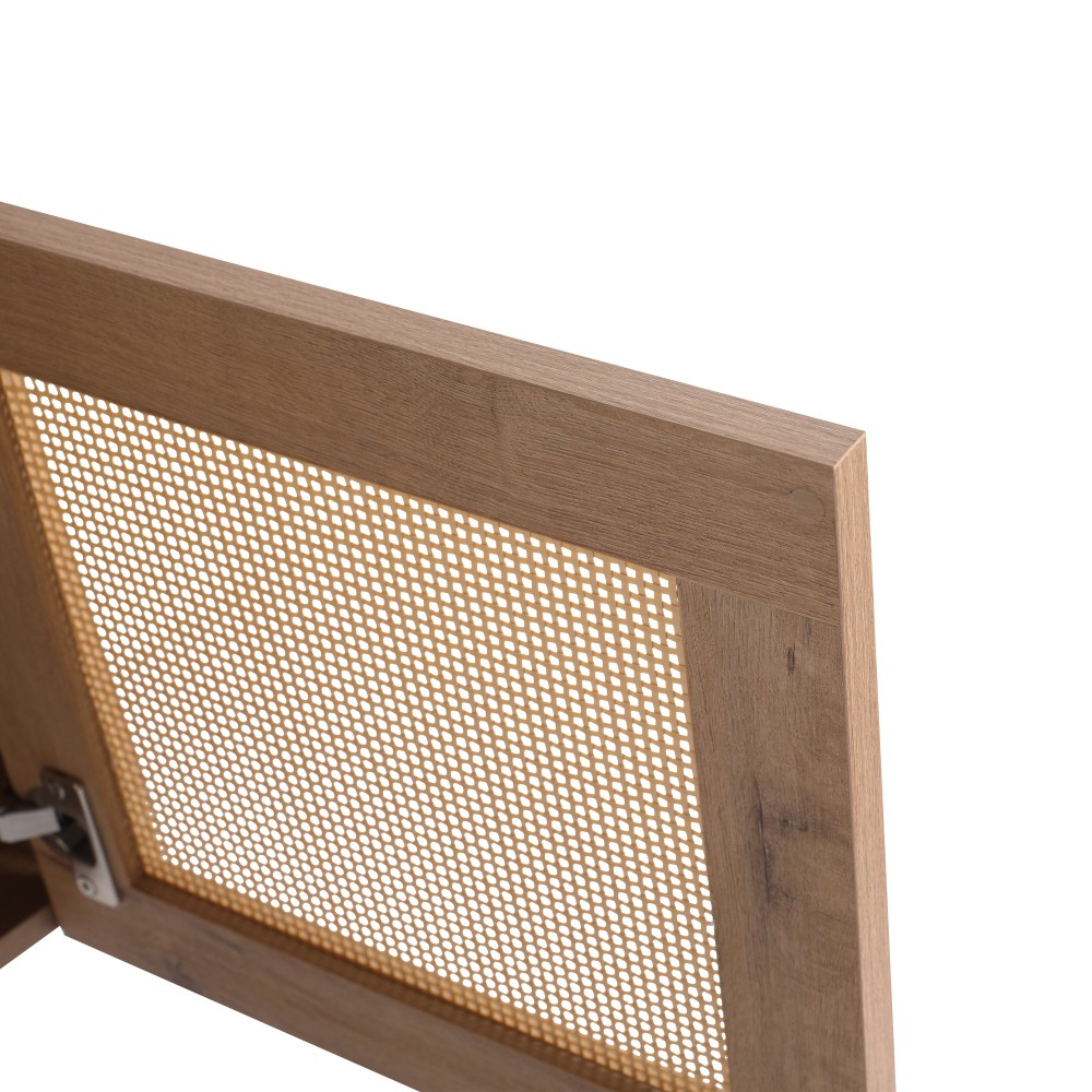 Vanity Cabinet Without Sink Features Soft-Close Doors Floating Design