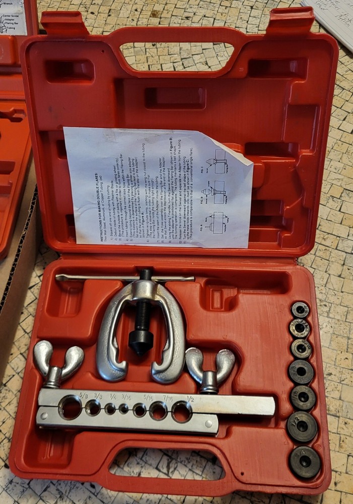 ATD Flaring Tool Kits - ATD-5463 Double & ATD-5464 Bubble (ISO)