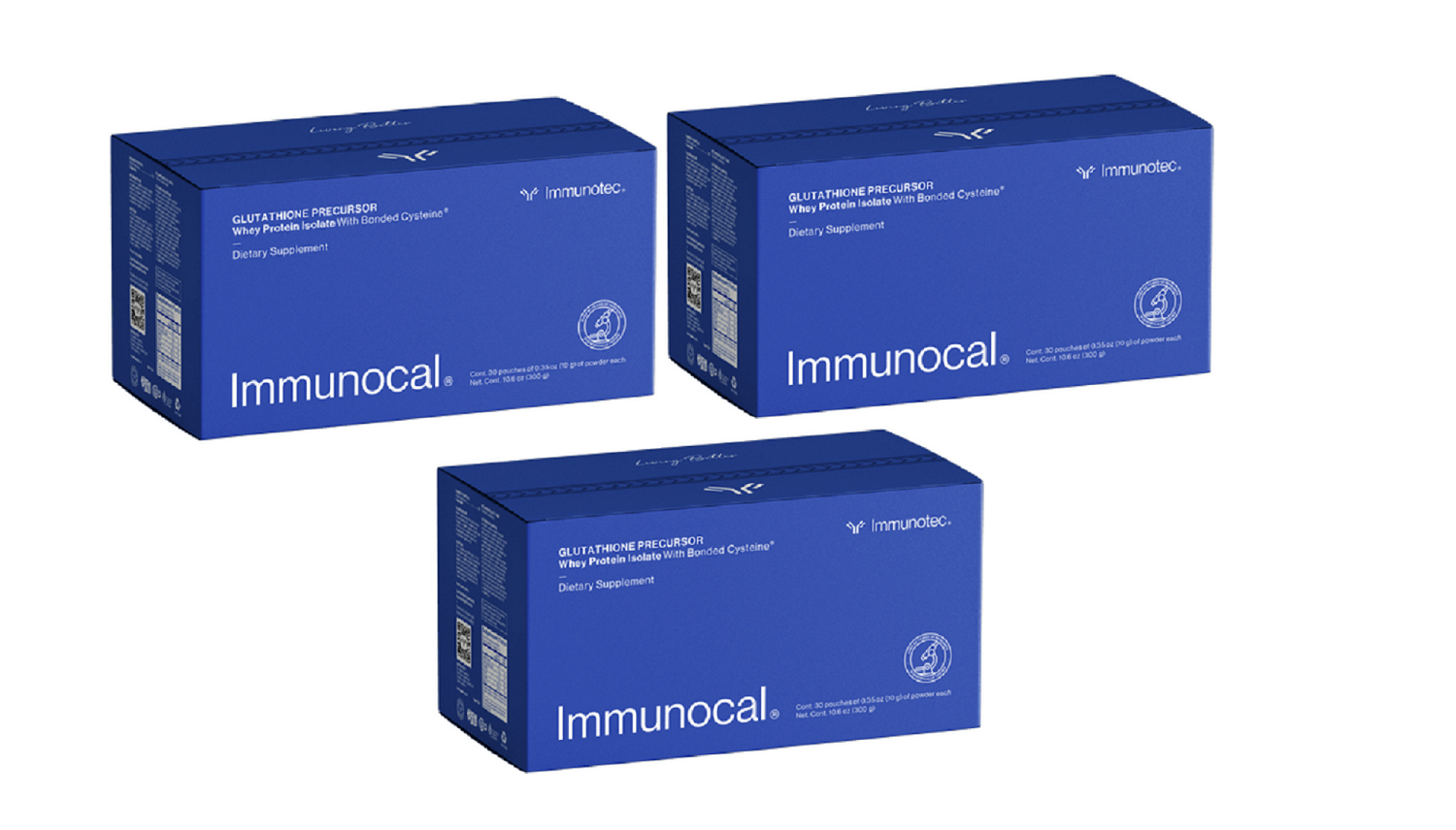 Immunocal Helps Maintain Immune System ( 3 Boxes =90 pouches ), EXP 07/2025