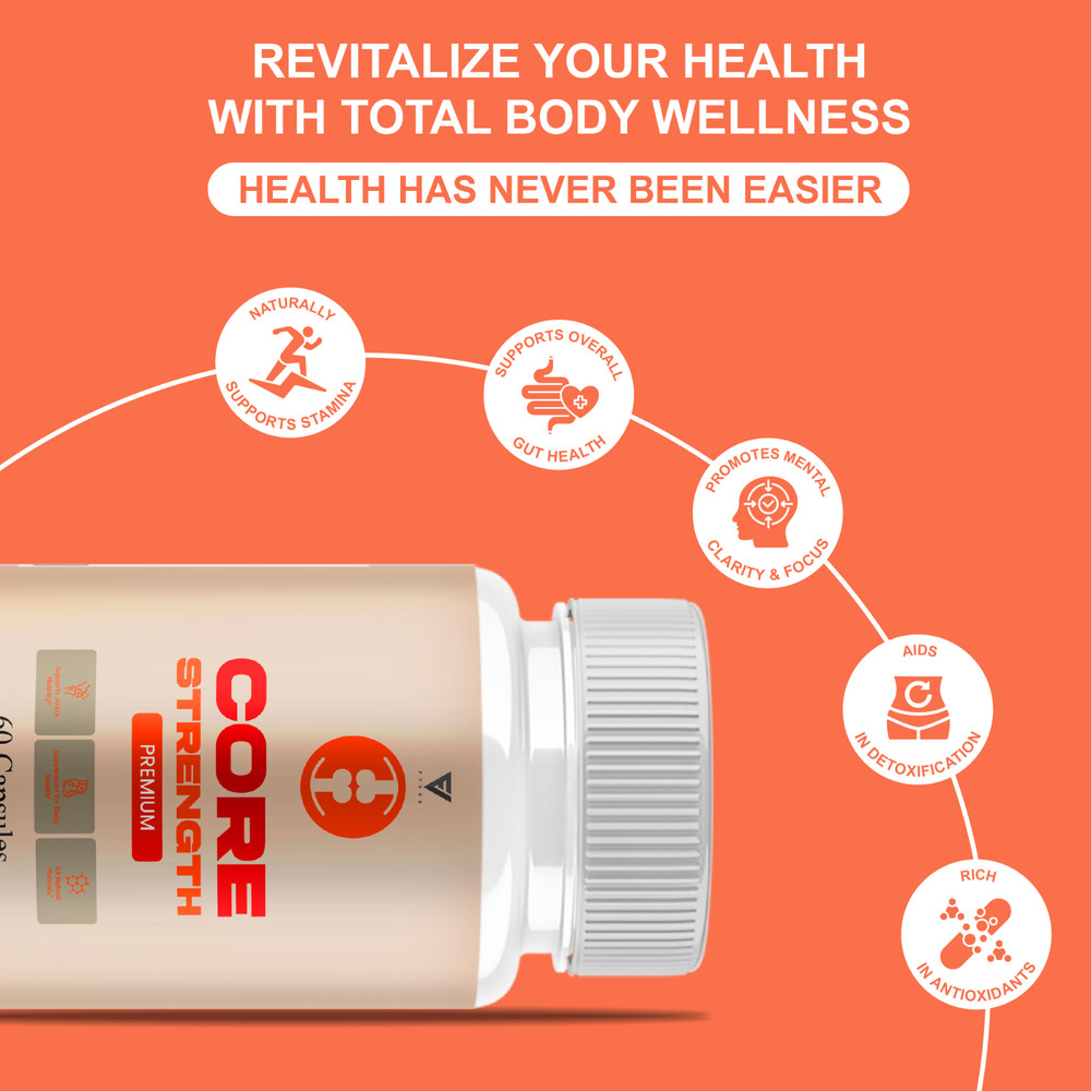 Core Strength Supplement, Core Strength Joint Capsules (60 Capsules)
