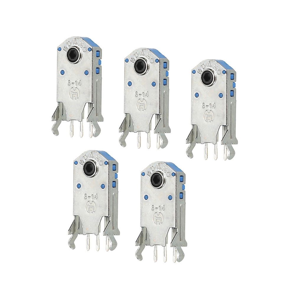 Mouse Wheel Encoder 14mm 300W Time Accurate Decoder Rotary Encoder 5 Pcs