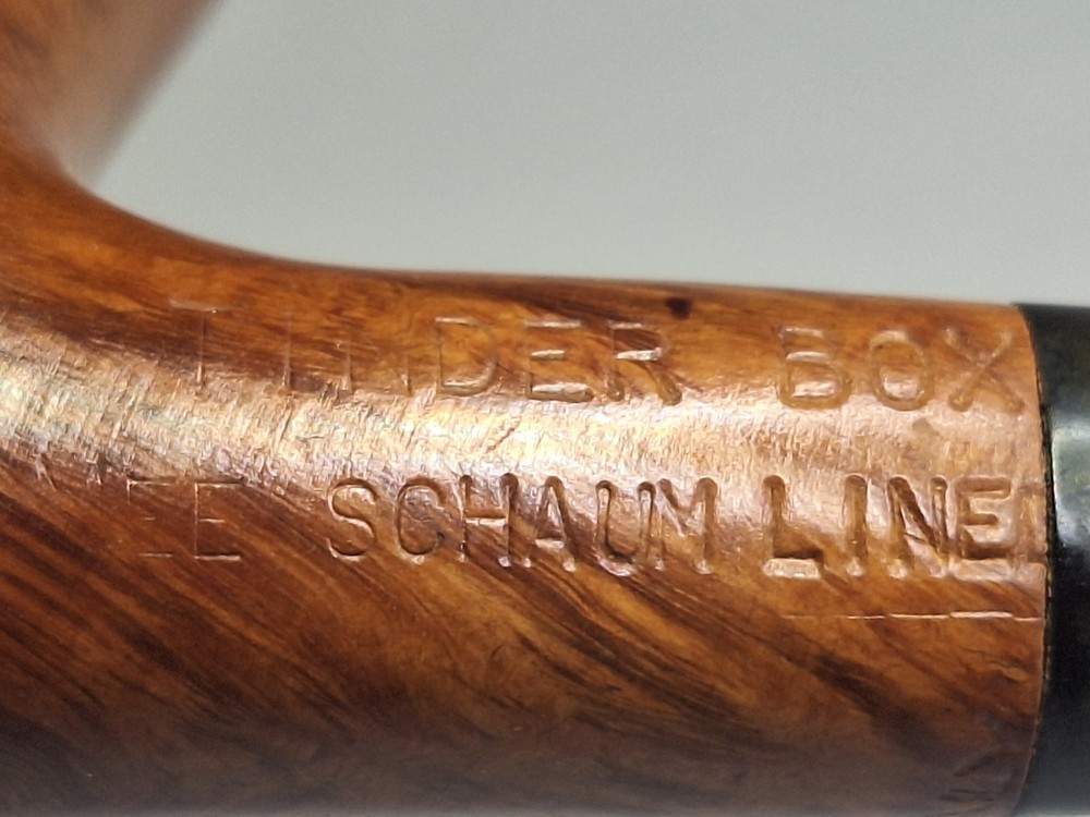 Vintage Tobacco Pipe Tinder Box