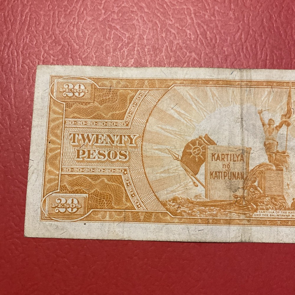 Philippines- 20 Pesos- 1949