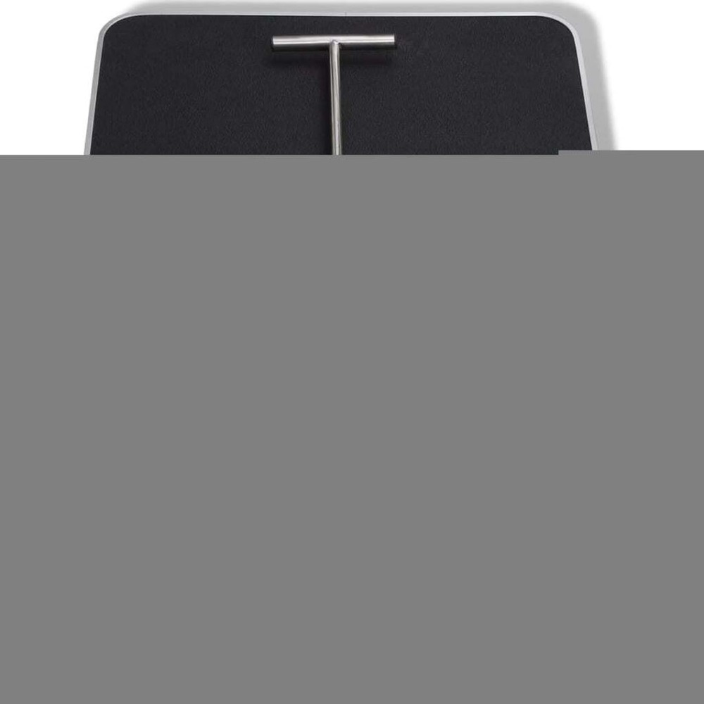 Dog Grooming Table Black Engineered wood with rubber surface Medium