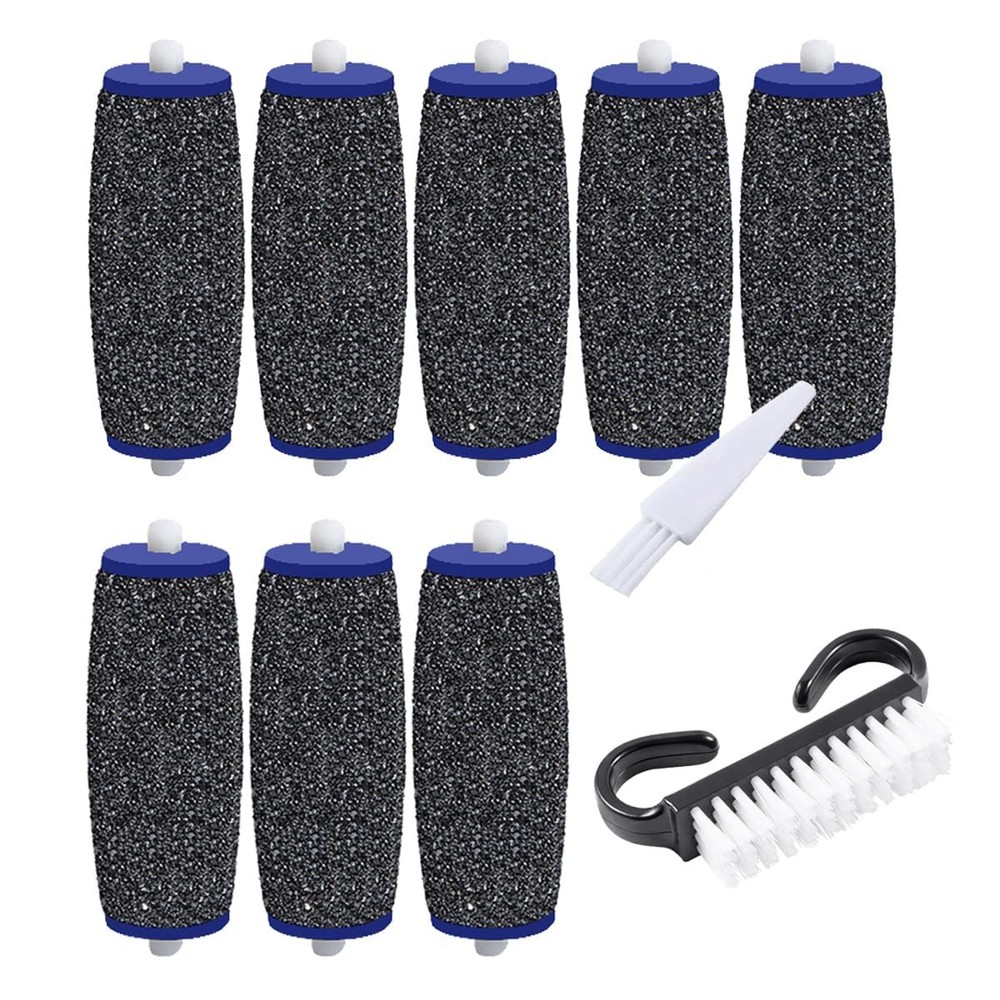 8 Pack Extra Coarse Replacement Rollers for Amope Pedi Refills Electronic