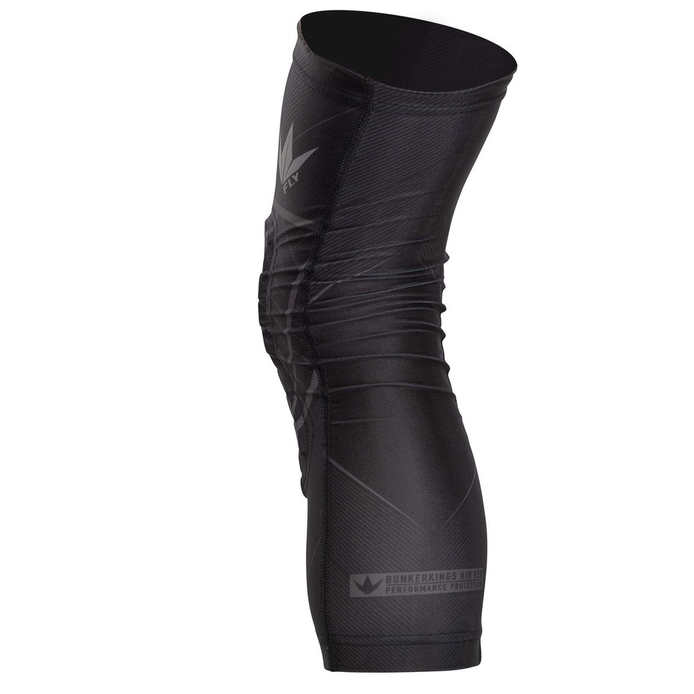 Bunkerkings Fly Compression Knee Pads - Black Small/Medium (SM/MD)