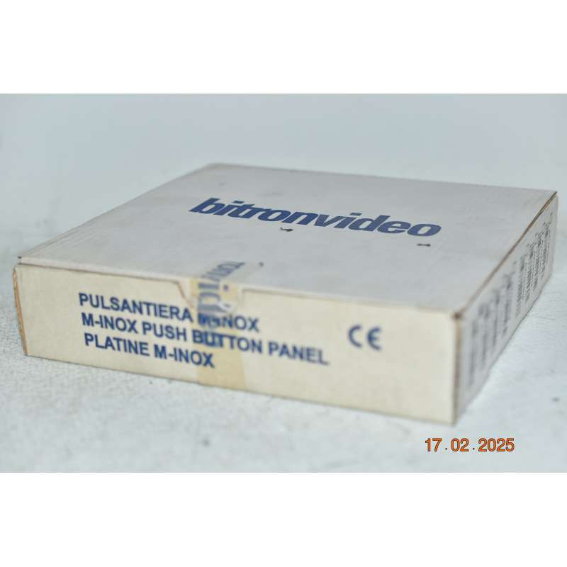 AV 1183/016 BITRON Intercom Button Panel M-INOX Series AV1183 For 16 Users