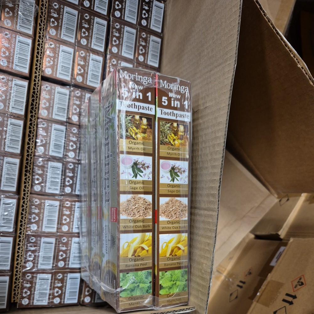 Organic Moringa Toothpaste 2-Pack – Essential Palace, Fluoride-Free