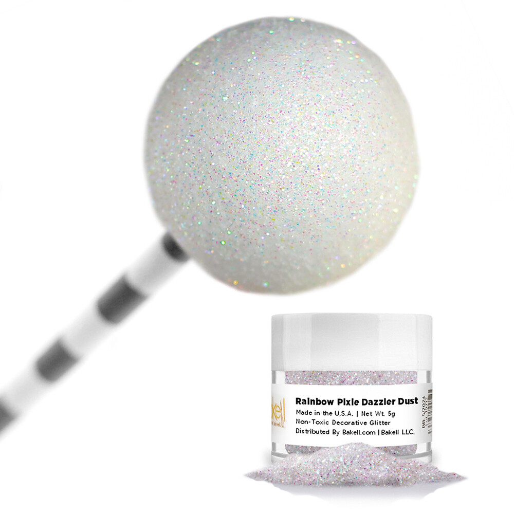 Bakell® 5g Rainbow Pixie Dazzler Dust™ Non Toxic Decorating Glitter