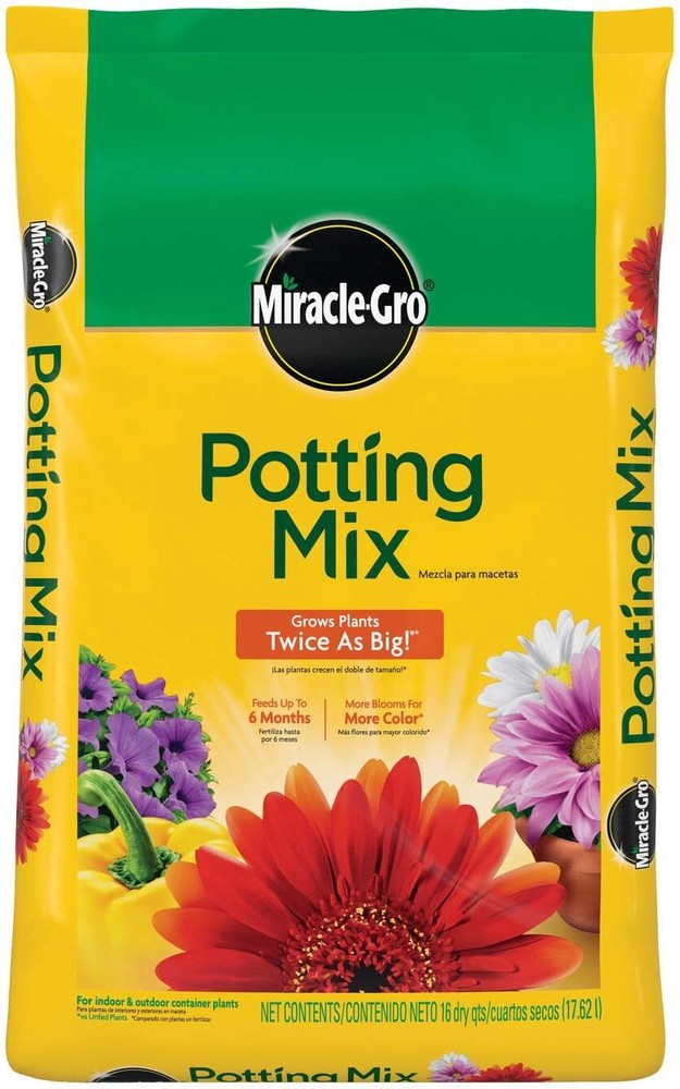 Miracle-Gro Potting Mix 16 qt