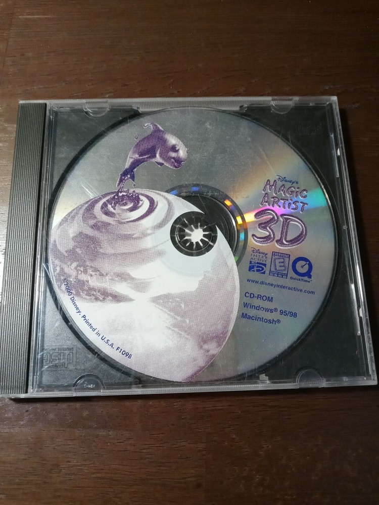 Disney Magic Artist 3D Computer Drafting Software