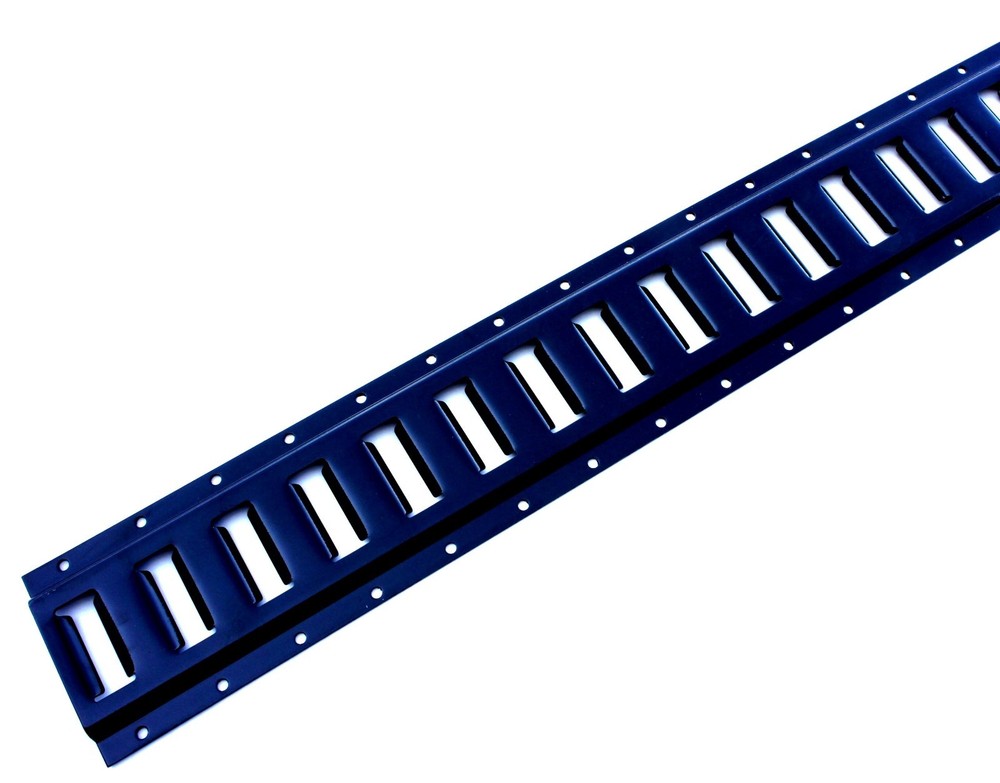 6 Pack 5' E Track Tie Down Enclosed Trailer Van E Track Rails Horizontal BLACK