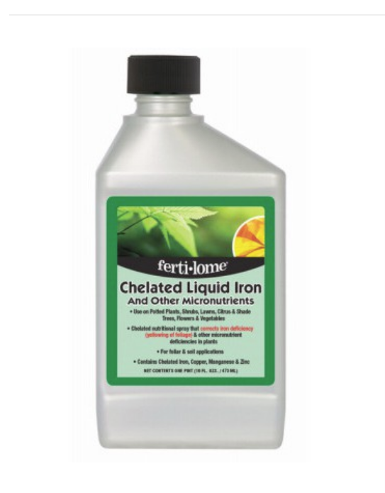 Chelated Liquid Iron and Other Micro For Nutrients Corrects Yellowing 16-32oz