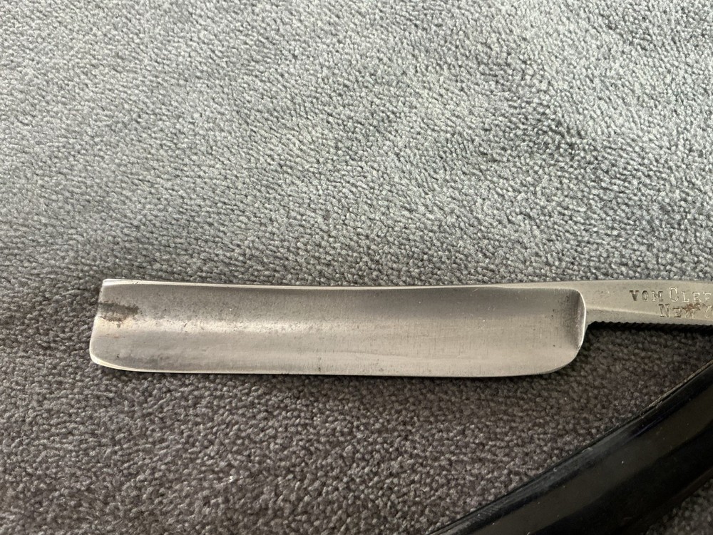 Vintage Vom Cleff & Co Straight Razor