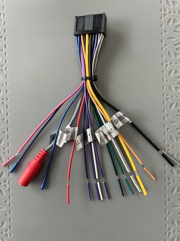 Original Dual Wire Harness For XDCPA73W