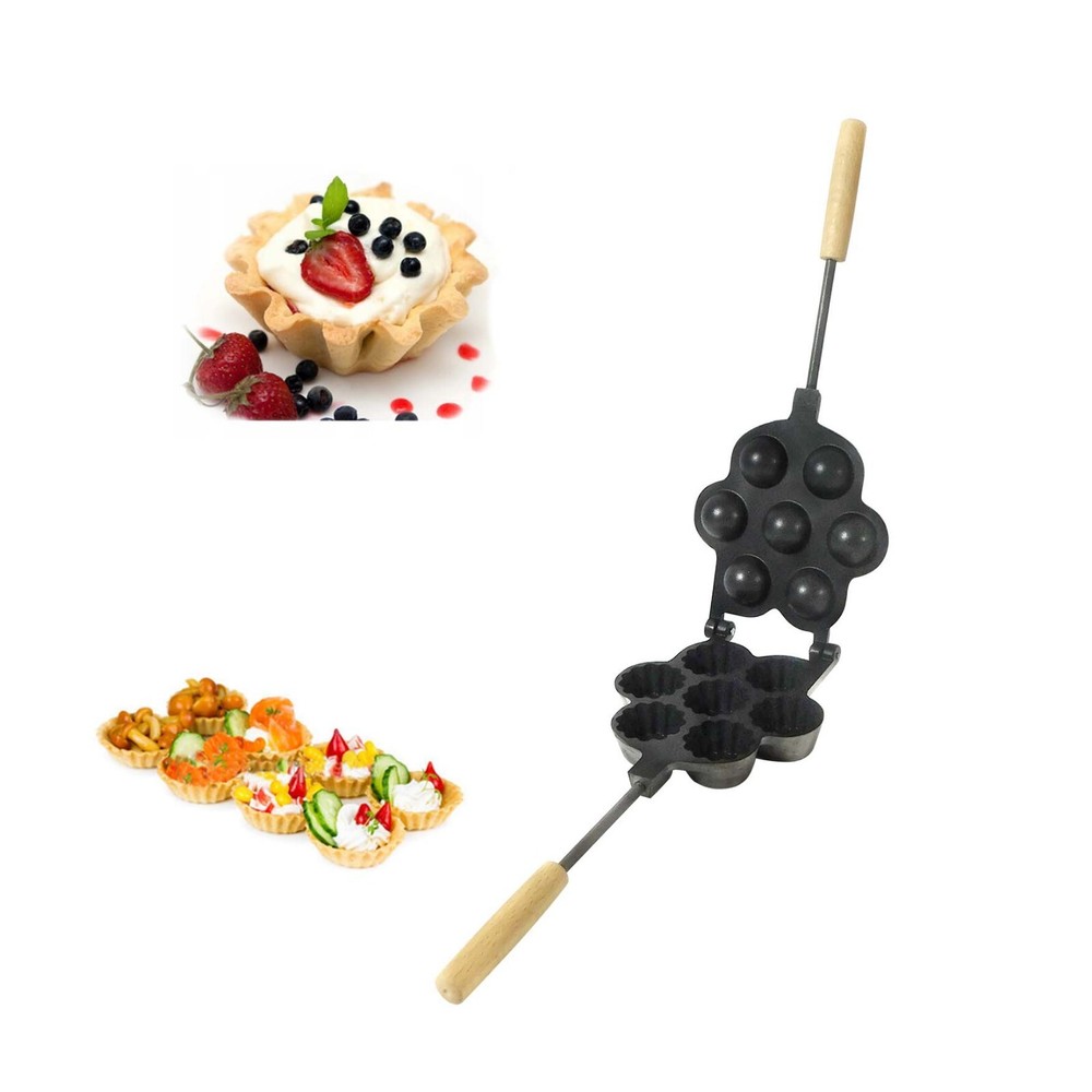 BAKING PAN FOR BASKETS, MUFFINS AND TARTLETS WITH NON-STICK COATING