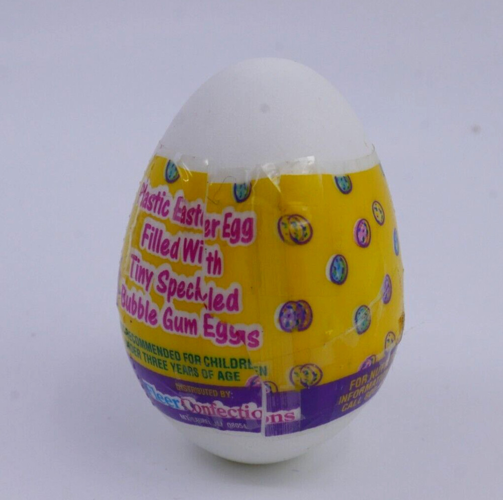 EGGROOS Bubble Gum easter egg EMPTY FLEER Confections candy