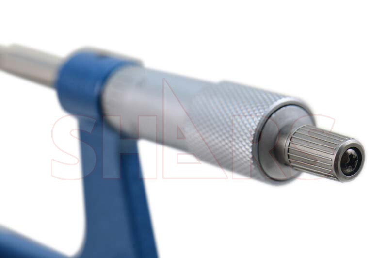 PRECISION 1 - 2 INCH BLADE OUTSIDE MICROMETER .0001" P}
