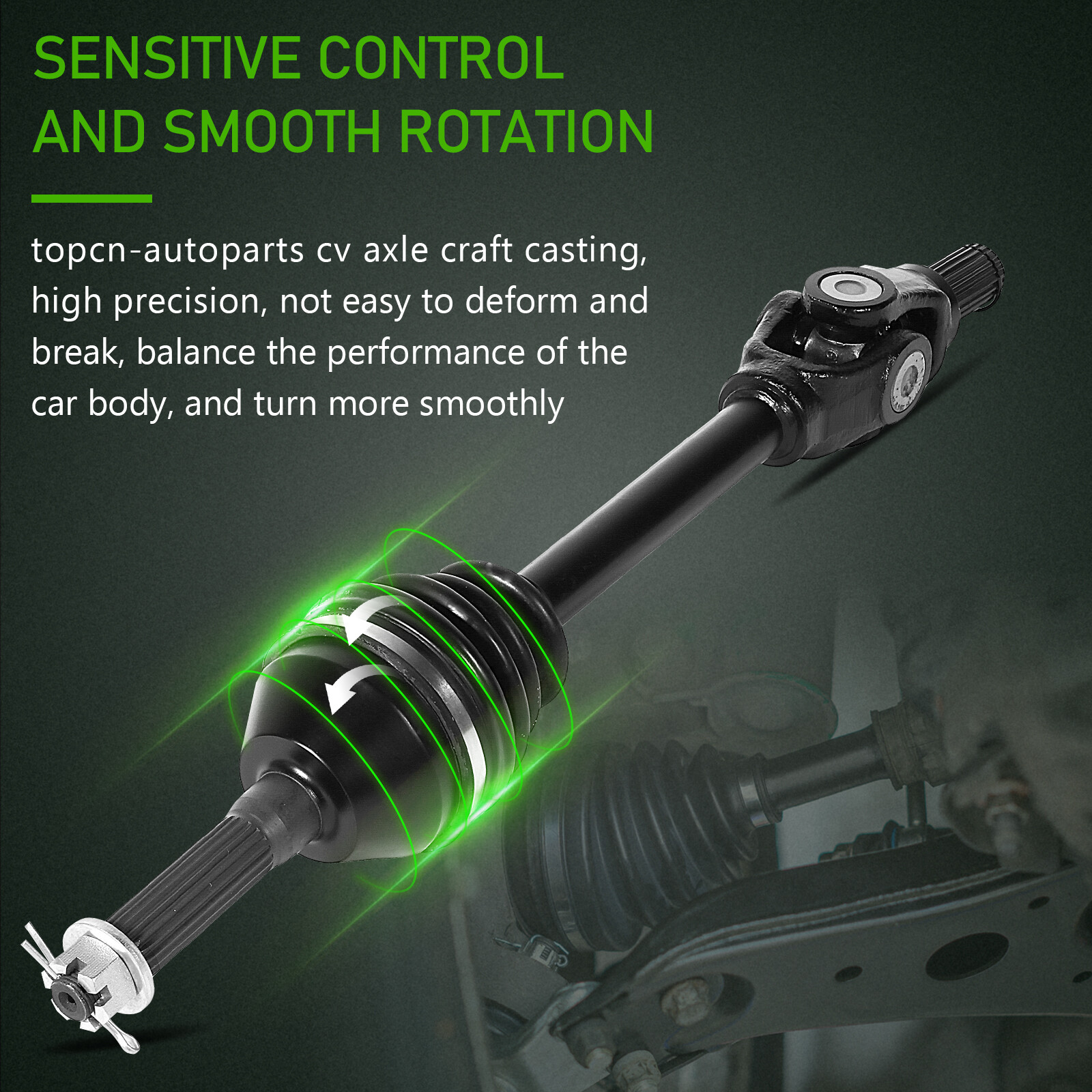 Front Left Right CV Axle Compatible with Polaris Sportsman 700 600 Twin 2003-04