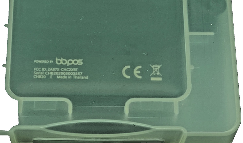 BBPOS CHIPPER 2X POS Credit Card Chip Reader Scanner 2AB7X-CHB2F