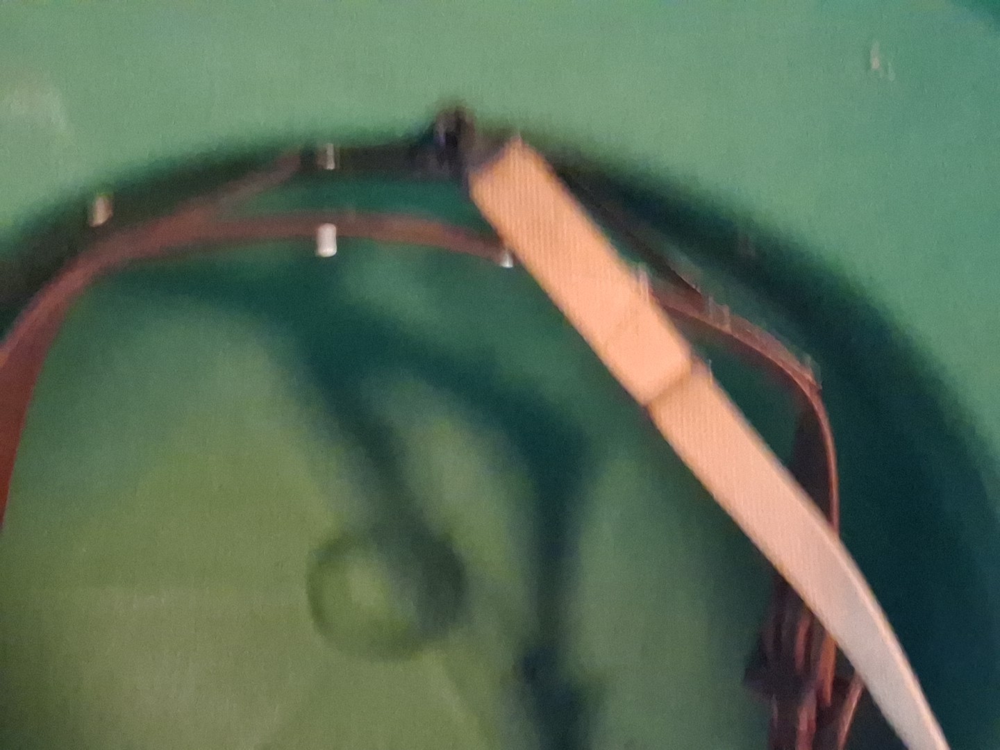 Vintage 1960's Vietnam War Era Pith Helmet Sun DSA-100-4036 - With Liner & Strap