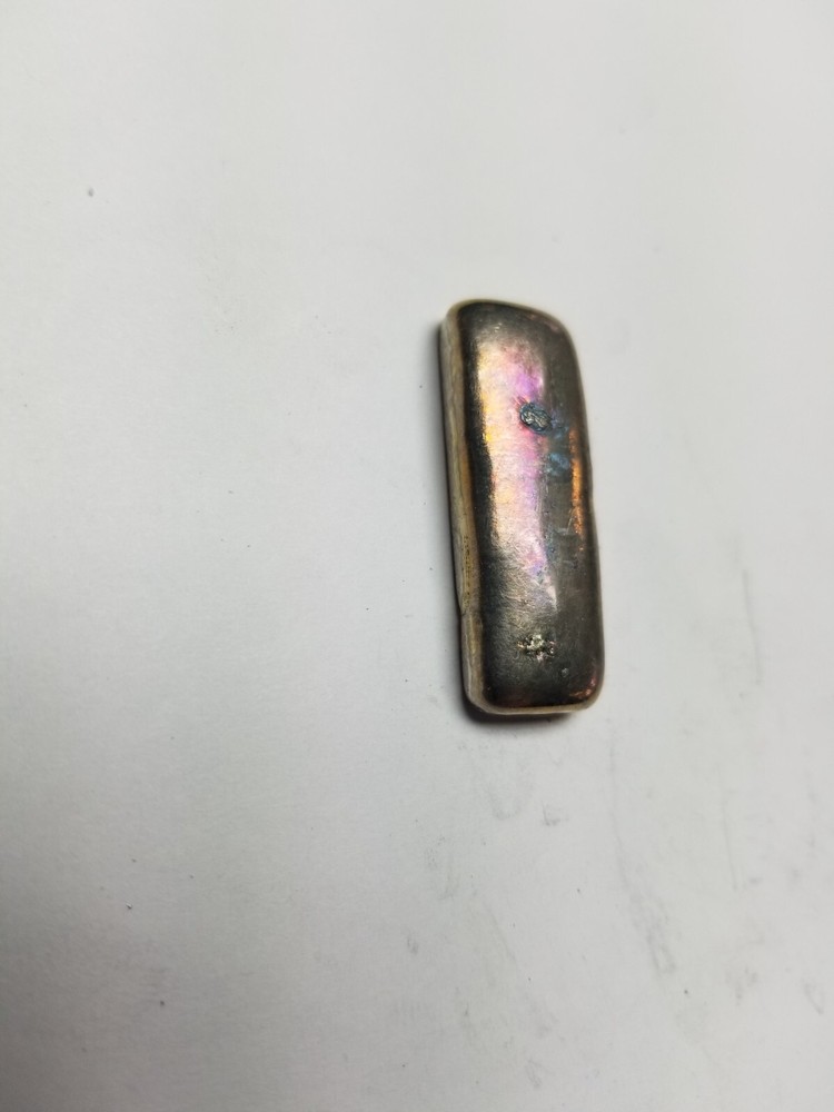 1/2 oz - Bismuth Metal BAR - Rectangle 99.99% Pure