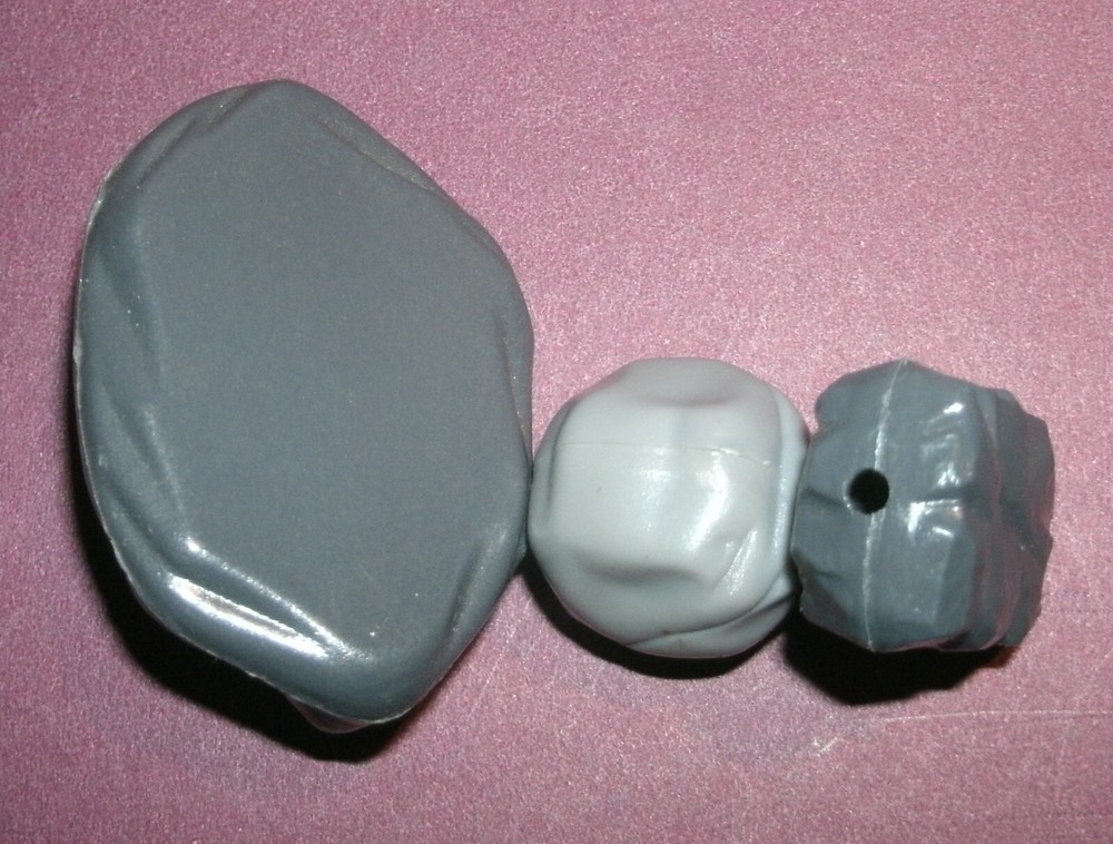 Three 1/18 - 1/87 Scale Scenery Boulder Rocks (3) Model Diorama Accessories