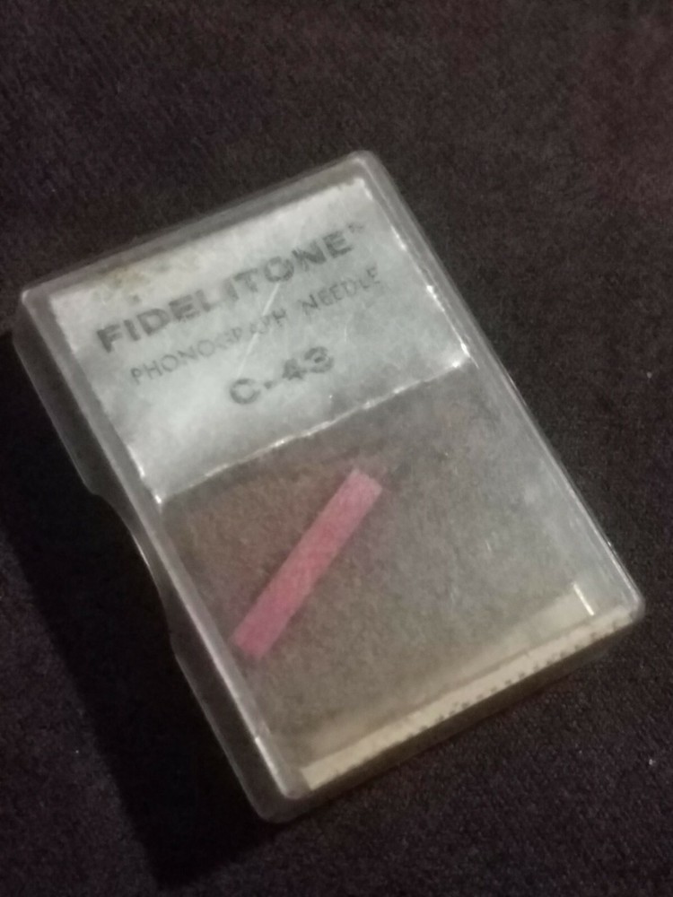 Fidelitone phonograph stylus needle old stock C-43