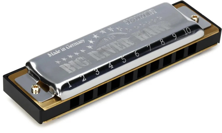 Hohner Big River Harp Harmonica - Key of B Flat