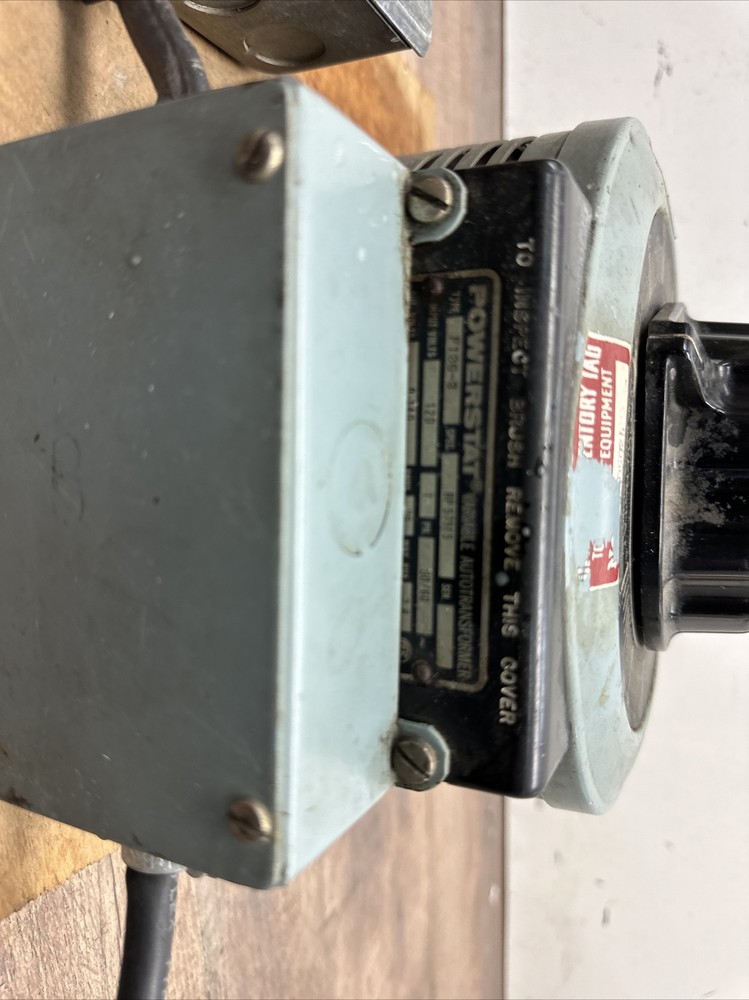 Superior Electric Powerstat Variable Autotransformer, 0-140V, 20A