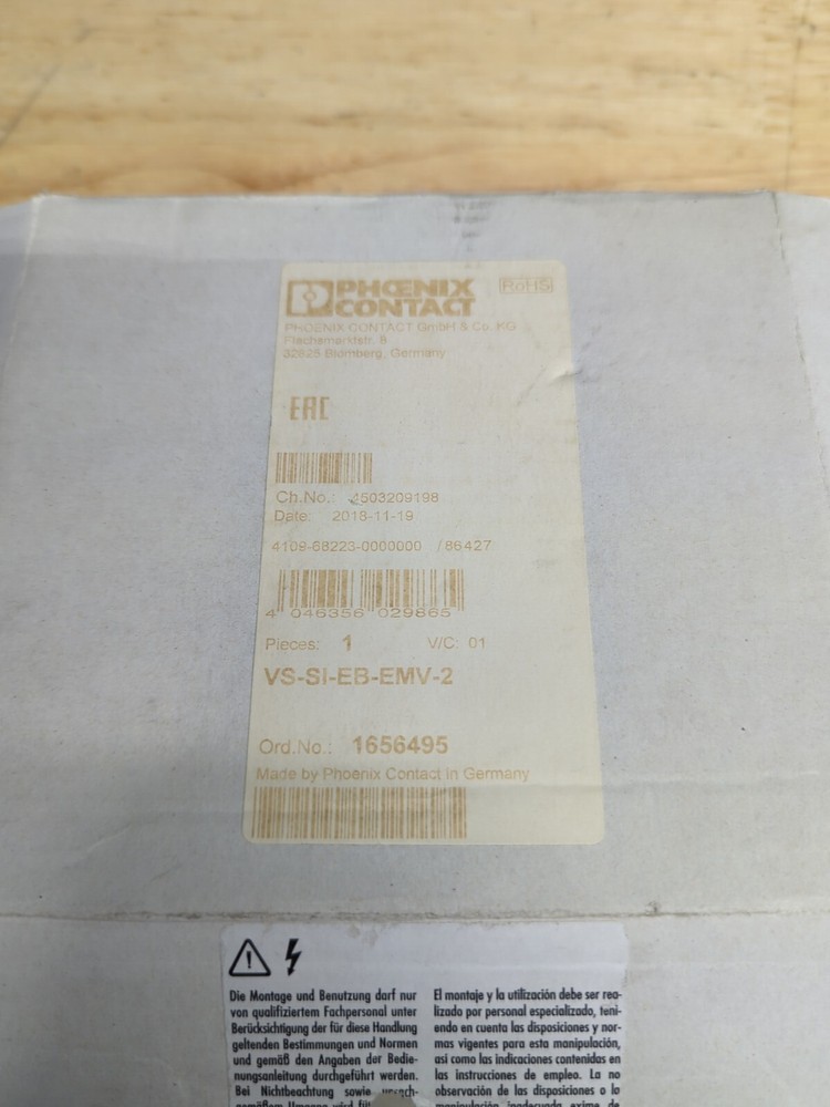 Phoenix Contact VS-SI-EB-EMV-2 1656495 Outlet Frame