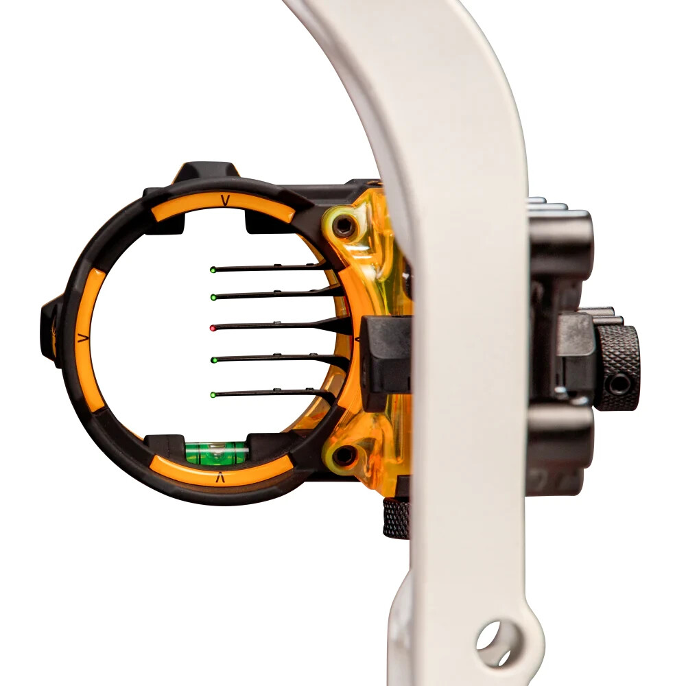 @NEW@ Trophy Ridge React Retaliate 5 Pin Micro Adjustable Bow Sight RH AS855D