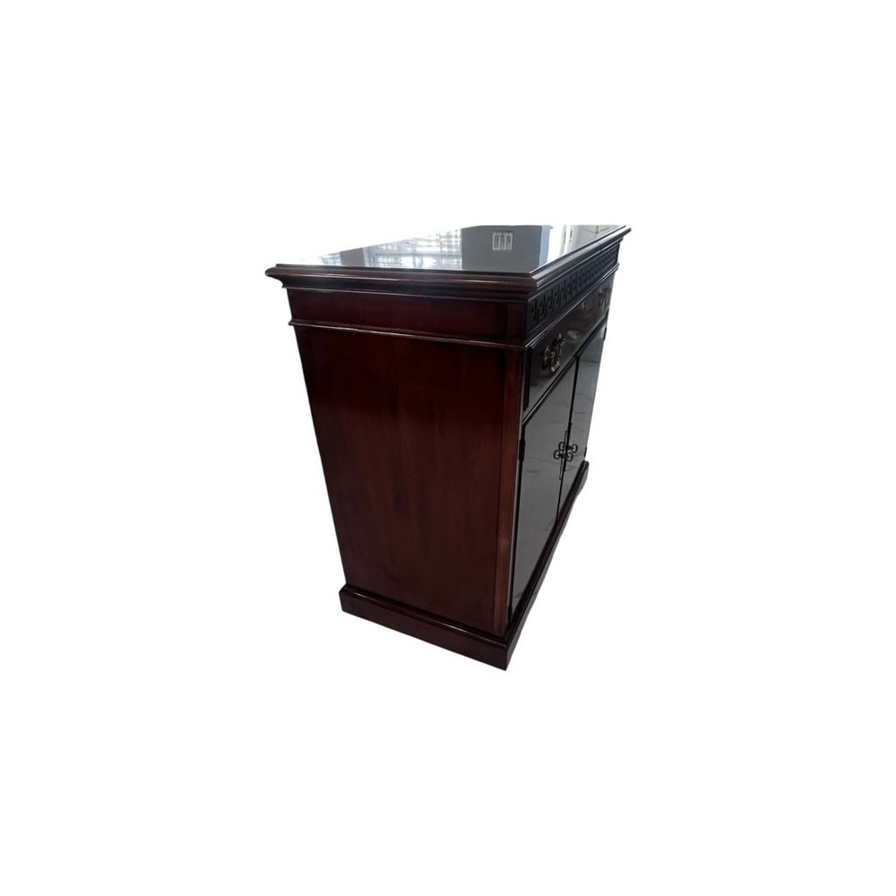 Drexel Mahogany Expandable Server Cabinet