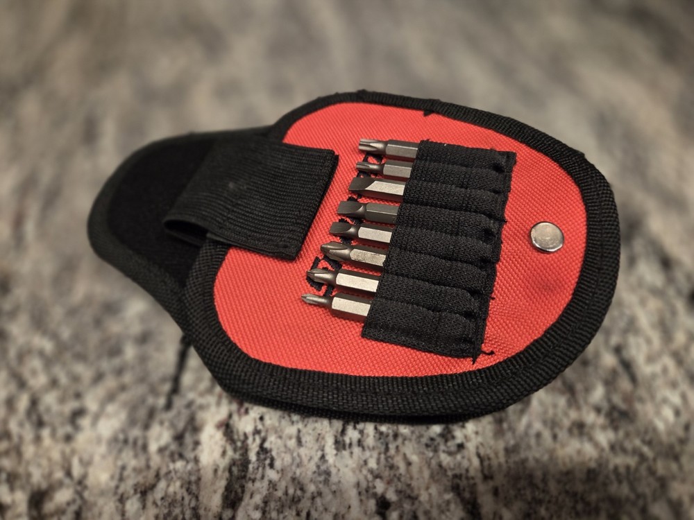 Snapon Tools Holster Bit Set - RED