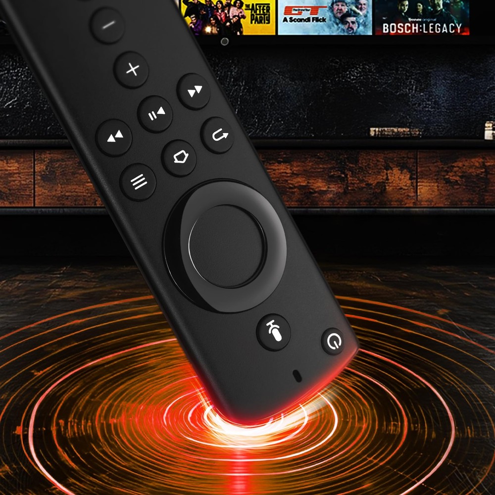 Replacement Firestick Remote Control Fit for FireSeries Smart-TV-Stick Black
