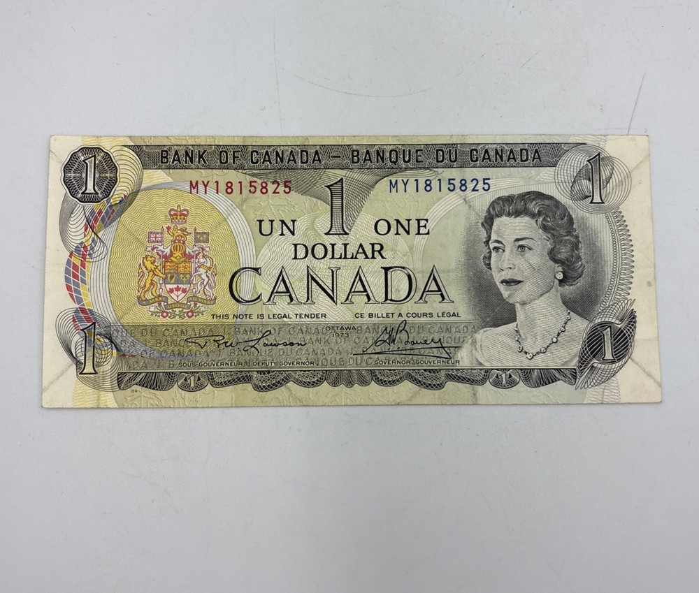 1973 Canada $1 One Dollar Ottawa Note As Shown
