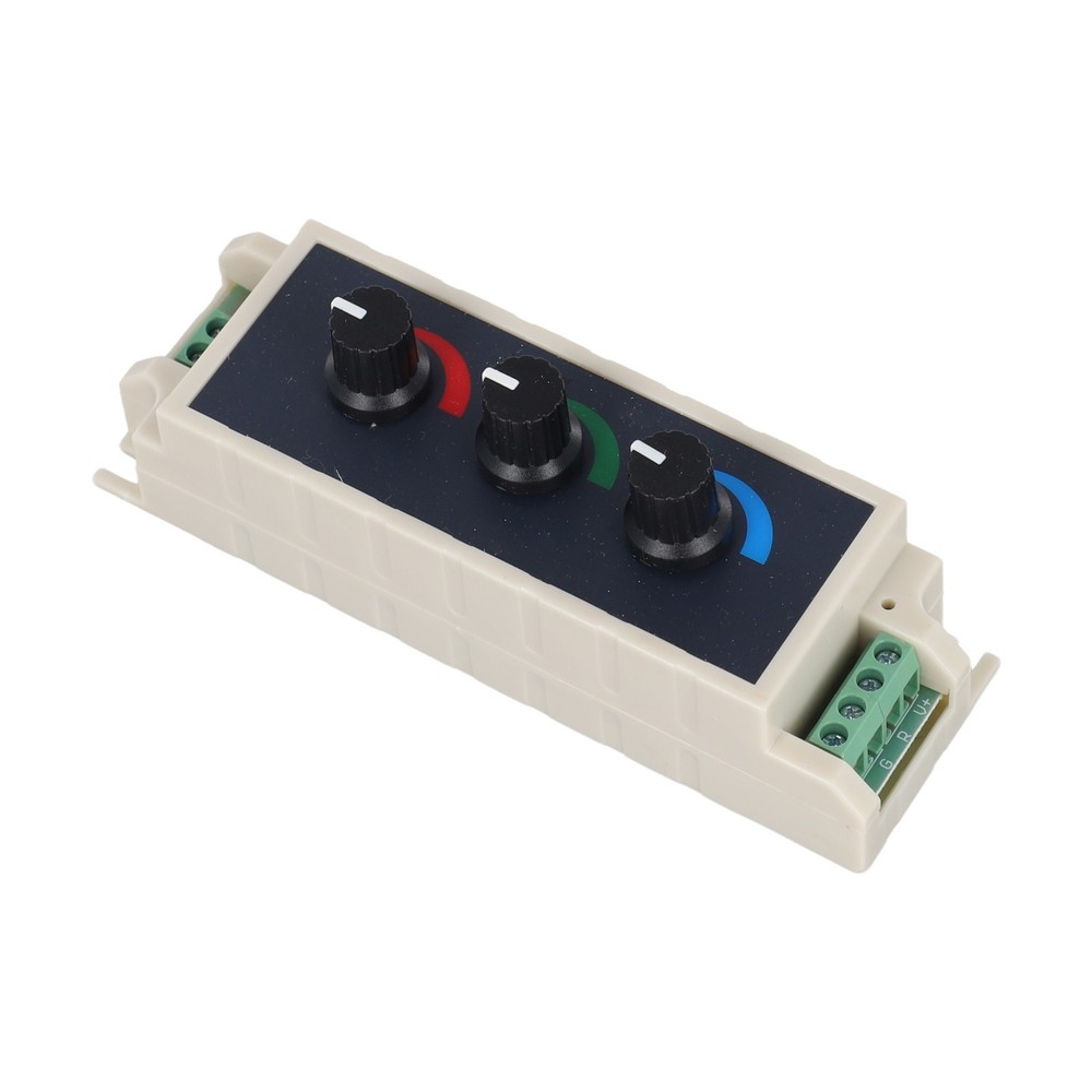 For RGB LED Dimmer Controller Manual Adjustment Knob Easy Installation