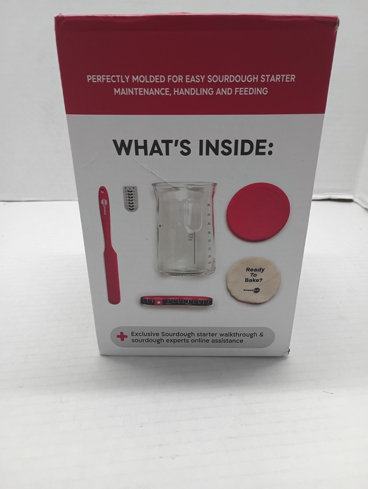 KneadAce Pro Sourdough Bread Starter Kit- 34 oz Openbox See Description