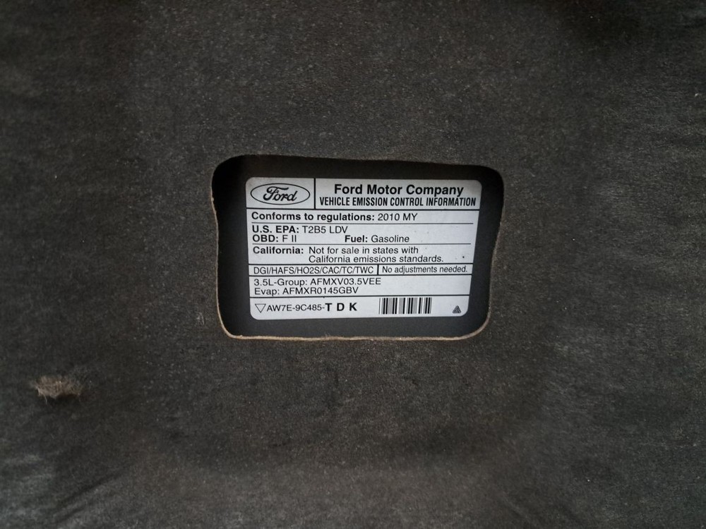 Rear 2010 Flex Camera/Projector Sku#4196219