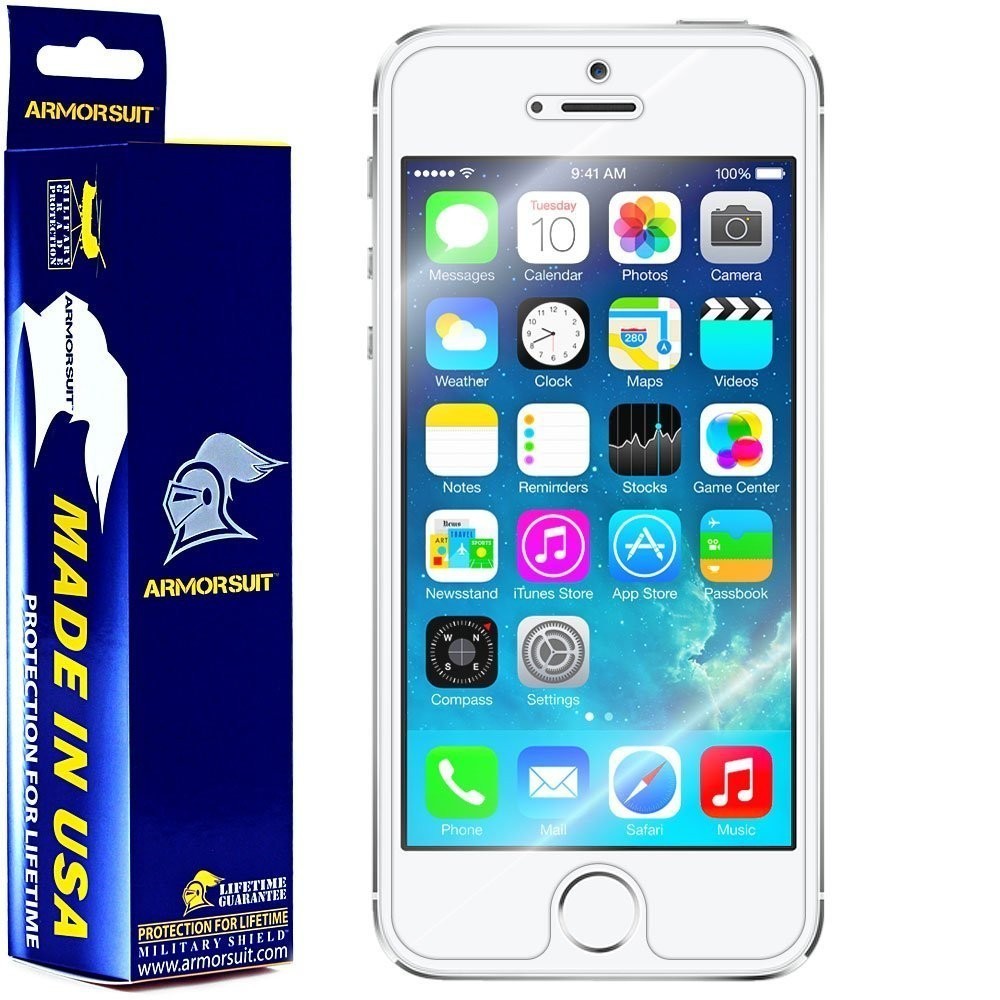 [2 Pack] ArmorSuit Apple iPhone 5S Screen Protector (Case Friendly)