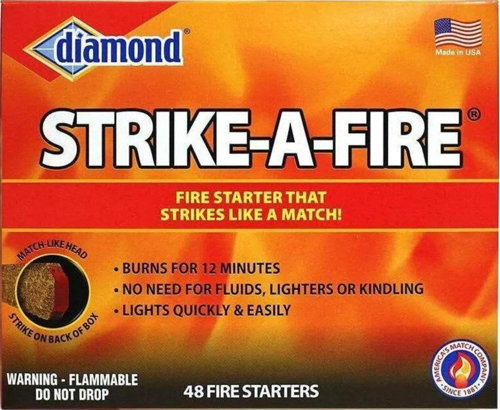 Diamond Strike-A-Fire - 48 count box